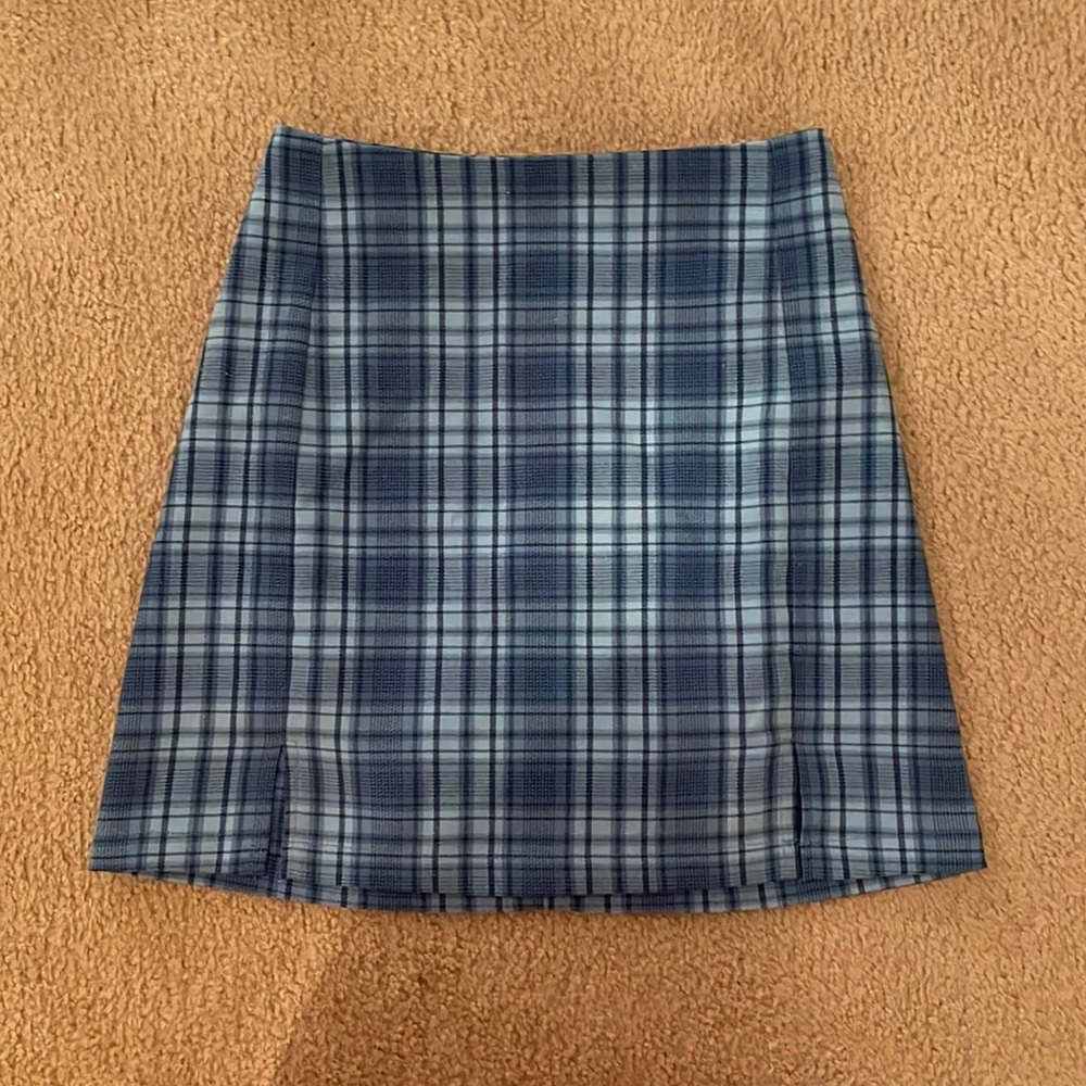 Brandy Melville Plaid Mini Skirt